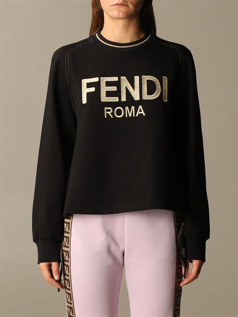 fendi sweatshirt women's|fendi sweatshirt vintage.